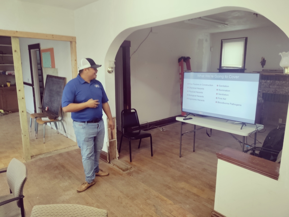 osha 10 class trainer Yasser